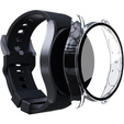2w1 Etui + Szkło Hartowane do Samsung Galaxy Watch 5 40mm, Przezroczyste