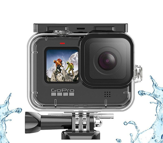 Etui do GoPro Hero 9, Waterproofcase, Clear