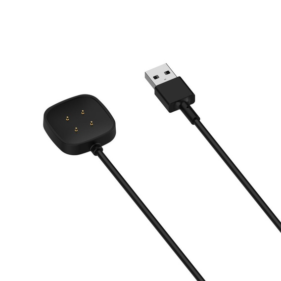 Kabel USB/ładowarka do Fitbit Versa 3 / Sense, Black