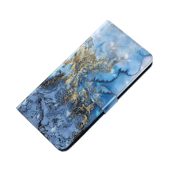 Etui Wallet do Samsung Galaxy S21 FE, Light Spots Decor, Milky Way