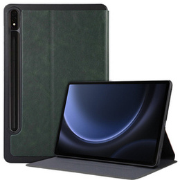 Etui do Samsung Galaxy Tab S9 FE+ Plus, Smartcase z miejscem na rysik, zielone
