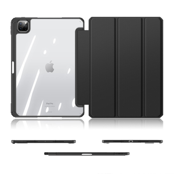 Etui do iPad Pro 13" 2024 (7 gen.), Dux Ducis TOBY, czarne