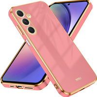 Etui do Samsung Galaxy A54 5G, Glamour CamShield, czerwone