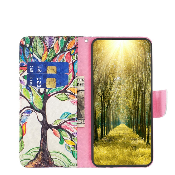 Etui z klapką do Infinix Hot 40i, Wallet, Tree of Life