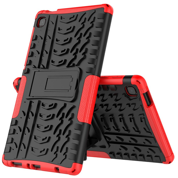 Etui do Samsung Galaxy Tab A7 Lite, Tire Armor, czarne / czerwone