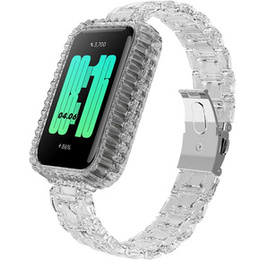 Bransoleta do Xiaomi Redmi Smart Band 2 / Xiaomi Smart Mi Band 8 Active, Przezroczysta