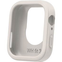 Etui Silikonowe do Huawei Watch Fit 3, beżowe