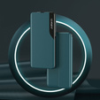 Etui z klapką do Honor Magic 6 Lite 5G, Side View, zielone