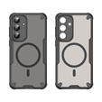Etui Matt Case do Samsung Galaxy S25 FE, do MagSafe, wzmocnione, matowe czarne
