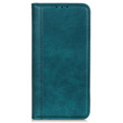 Etui do Samsung Galaxy M13 4G, Wallet Litchi Leather, zielone