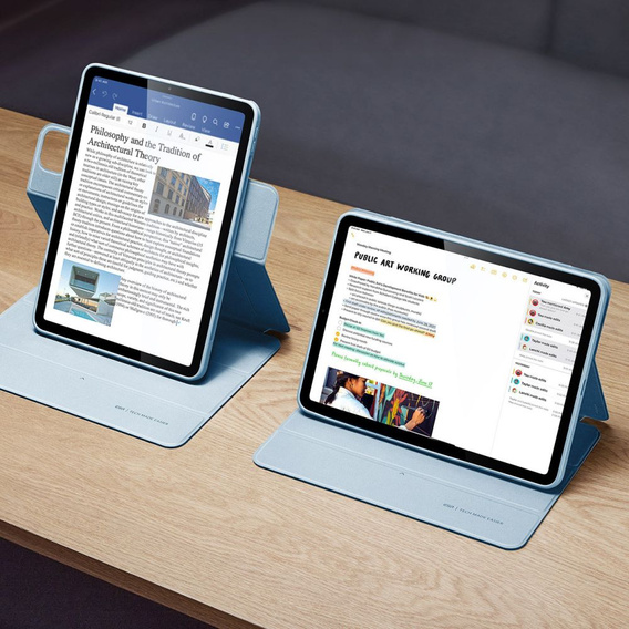 Etui do iPad Air 11" 2025/2024 (7/6 gen.) / Air 10.9" 2022/2020 (5/4 gen.), ESR Rebound Hybrid, Niebieskie
