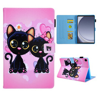 Etui do Samsung Galaxy Tab A9 X110 / X115, two cats