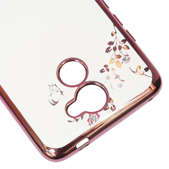 Etui Star Dust DIAMOND Case do Huawei Y7 - Rose Gold