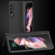 Etui Full Cover do Samsung do Galaxy Z Fold3 5G, ze szkłem, Black