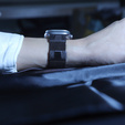 Bransoleta do Apple Watch 1/2/3/4/5/6/7/8/9/10/11/SE Ultra 1/2/3 42/44/45/46/49mm, Szara
