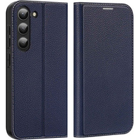 Etui Dux Ducis do Samsung Galaxy S23 Plus, Skin X2, granatowe