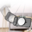 Etui do iPhone Air, do MagSafe, matowe z ochroną aparatów, czarne