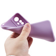 Etui do Xiaomi Redmi Note 12S, Silicone Lite, fioletowe