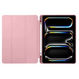 Etui do iPad Pro 13" 2024 (7 gen.), Smartcase z miejscem na rysik, różowe