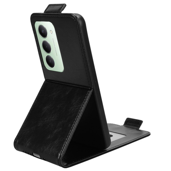 Etui z klapką do Xiaomi Redmi 15 5G / 4G, Flip Case, czarne