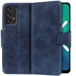 Skórzane Etui Wallet do Samsung Galaxy A53 5G, Blue