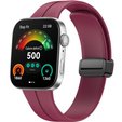 Pasek Silikonowy do Huawei Watch Fit 4 / 4 Pro / 3, Bordowy