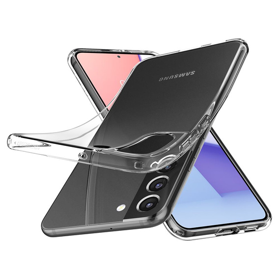 Etui Spigen do Samsung Galaxy S22, Liquid Crystal, przezroczyste