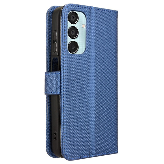 Etui z klapką do Samsung Galaxy M15 5G, Wallet Smart Magnet, niebieskie