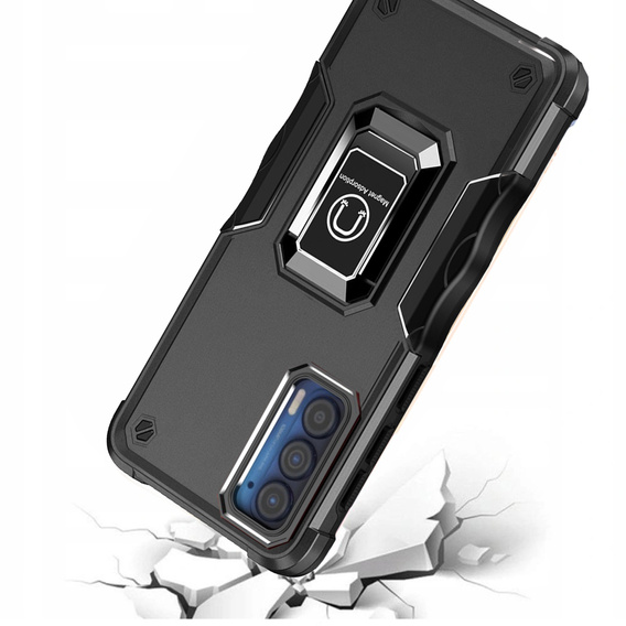 Etui do Motorola Edge 30 Pro, Dual-Layer Armor, czarne