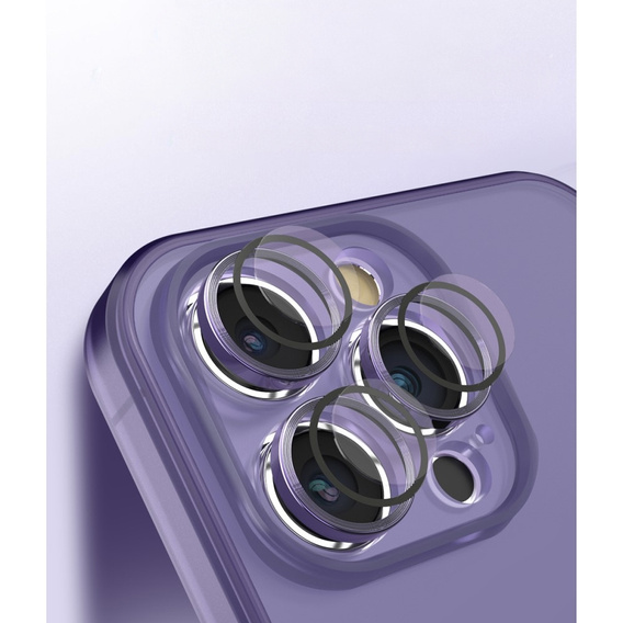 Etui Ultra Slim do iPhone 15 Plus, przezroczyste / fioletowe