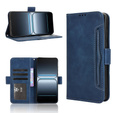 Etui z klapką do OnePlus Nord 5, Card Slot, granatowe