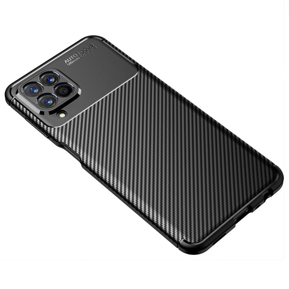 Etui do Samsung Galaxy M33 5G, Carbon Gel, czarne