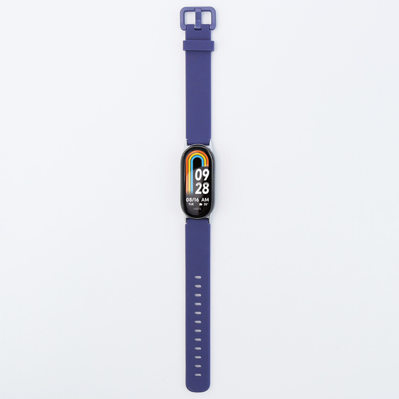 Pasek Silikonowy do Xiaomi Smart Band 10 / 9 / 8, Niebieski