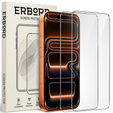 2x Szkło Hartowane do iPhone 17 Pro / 17 / 16 Pro, ERBORD 9H Hard Glass, szybka