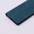 Etui do Xiaomi Redmi 12C, ERBORD Vintage portfel z klapką, niebieskie