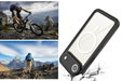 Etui Wodoodporne IP68 do iPhone Air, Redpepper, do MagSafe, przezroczyste z czarną ramką