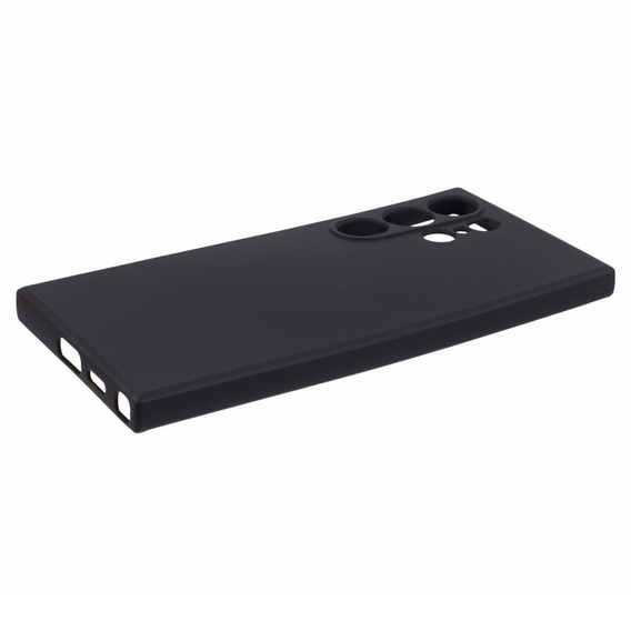 Etui do Samsung Galaxy S24 Ultra, Silicone Lite, czarne