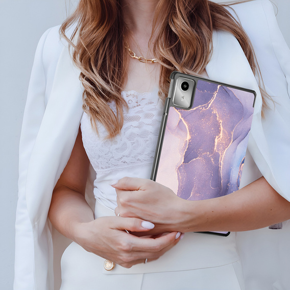 Etui do Lenovo Tab M11, Smartcase, Marble
