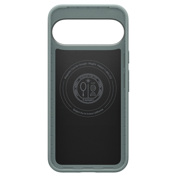 Etui Spigen do Google Pixel 10/10 Pro, Thin Fit Mag MagSafe, Sage Green