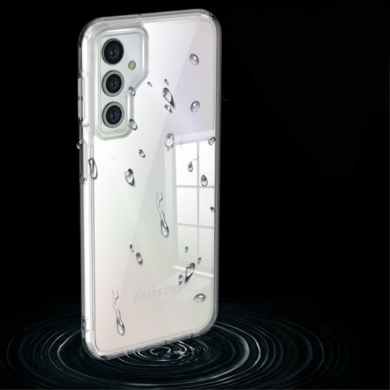 Etui do Samsung Galaxy M34, Fusion Hybrid, przezroczyste