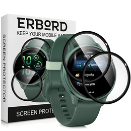 2x Szkło Hybrydowe ERBORD do Garmin Vivoactive 6