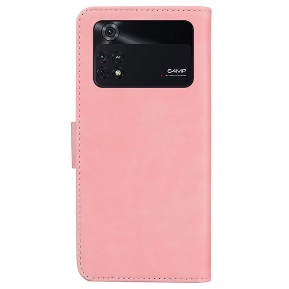 Etui Wallet do Xiaomi Poco M4 Pro, Pink