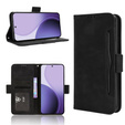 Etui z klapką do Oppo Reno 14, Card Slot, czarne