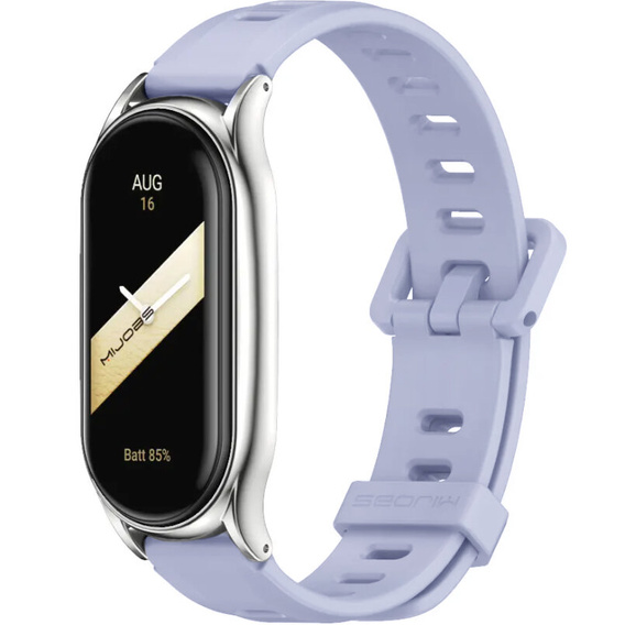 Pasek Silikonowy do Xiaomi Smart Band 10 / 9 / 8, Jasny niebieski