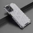 Etui Honeycomb do Xiaomi Poco F5, Szare
