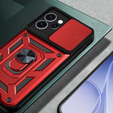 Etui pancerne do Oppo Reno 15 FS, CamShield Slide, czerwone