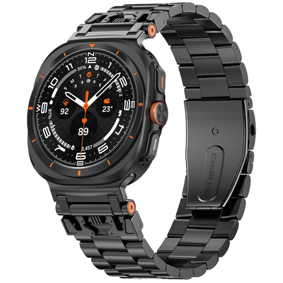 Bransoleta do Samsung Galaxy Watch Ultra 47mm (2025 / 2024), Czarna