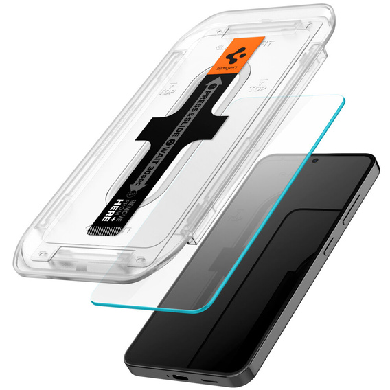 SPIGEN Szkło Hartowane do Samsung Galaxy S24 / Galaxy S25, Glas.TR EZ Fit (2 sztuki)