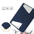 Etui z klawiaturą do iPad Pro 11" 2024 (5 gen.), Rotary 360° Leather, granatowe