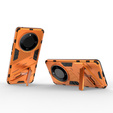 Etui do Honor Magic 6 Lite 5G, Military kickstand, pomarańczowe